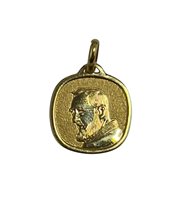Pendant Zanette Gioielli in Yellow Gold PADRE PIO - PADRE PIO